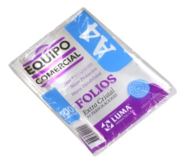 Folios Luma A4 x100 - transparente