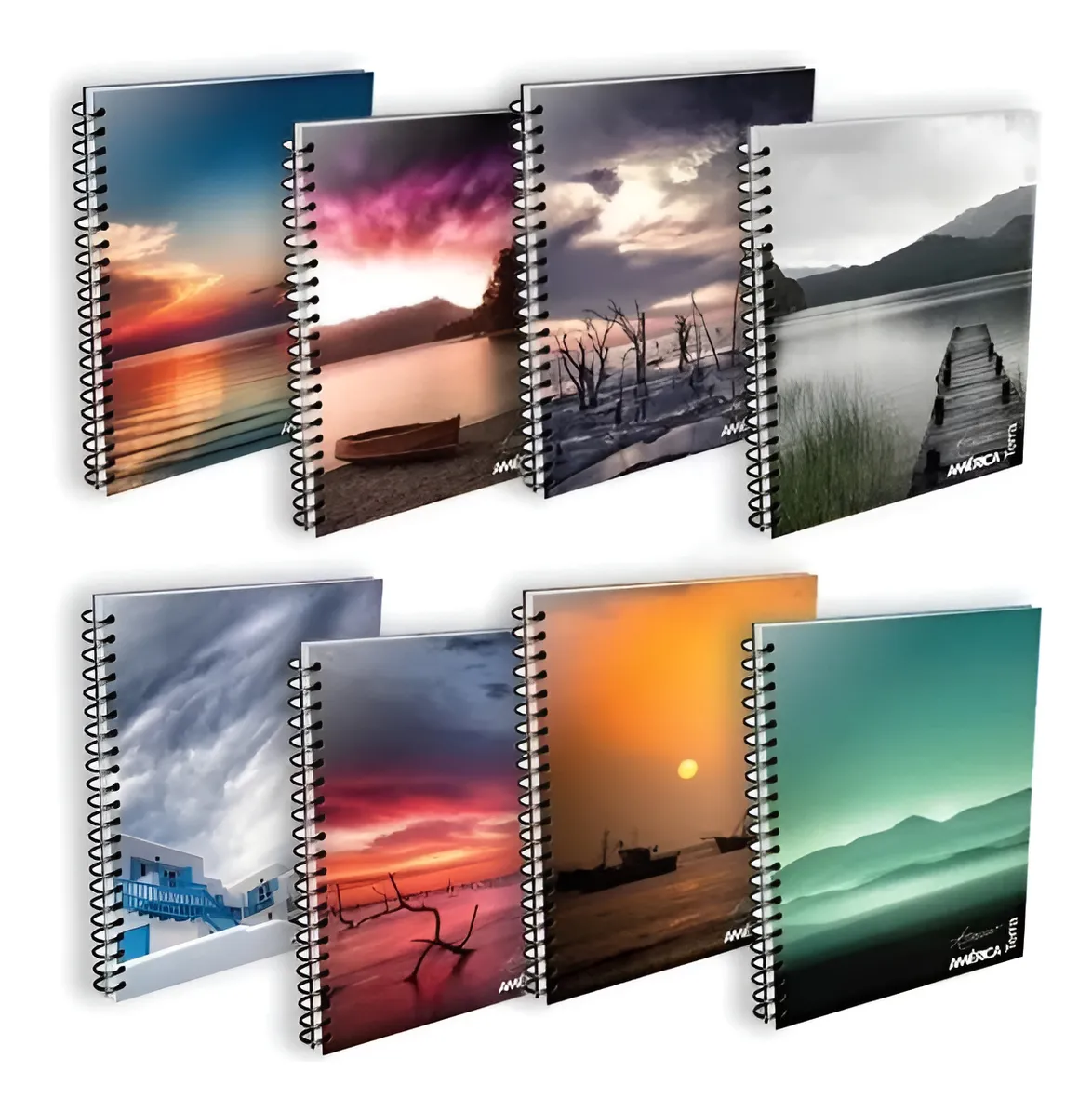 Cuaderno A4 América Terra RAYADO x 80 hojas