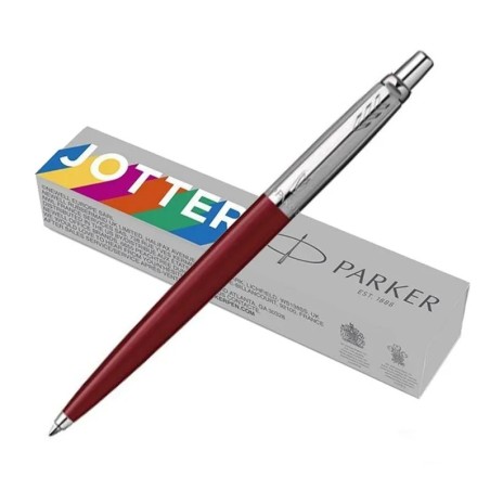 Lapicera Bolígrafo Parker Jotter - color bordó - tinta negra