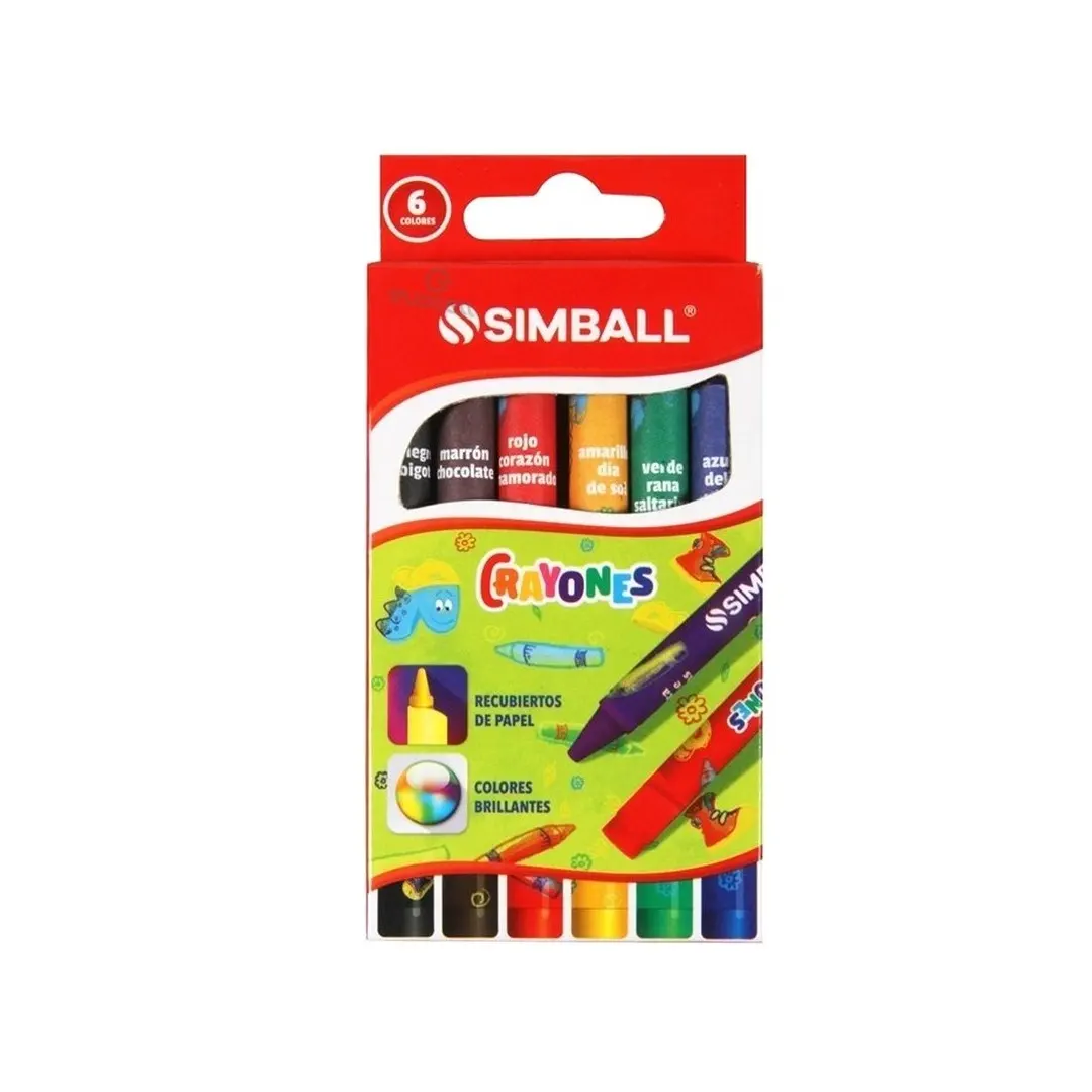 Crayones Simball x6