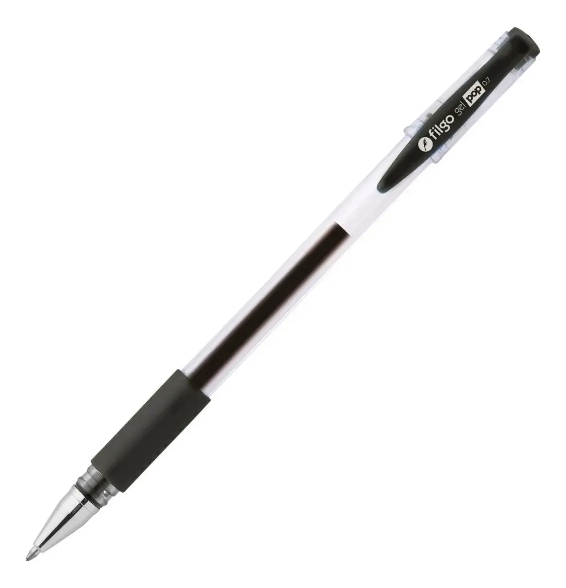 Lapicera bolígrafo roller Filgo Gel Pop - tinta negra